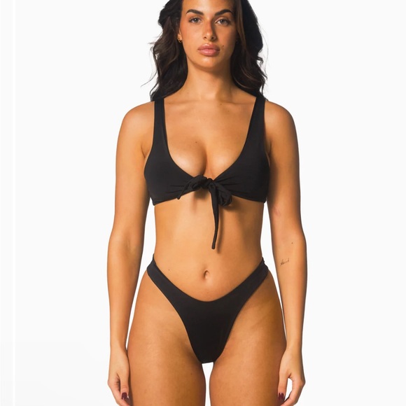 437 multi way black bikini - kenzie top // aubrey bottom XS / S - Picture 2 of 11
